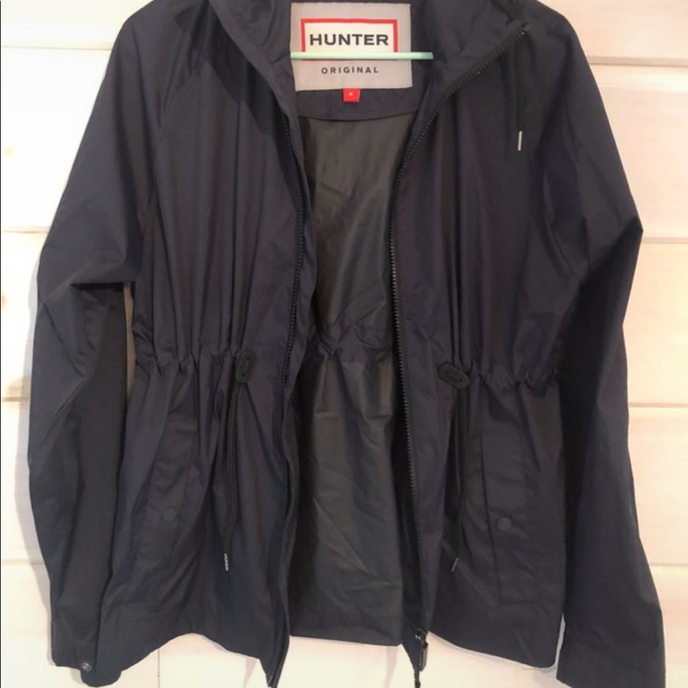 Hunter rain jacket